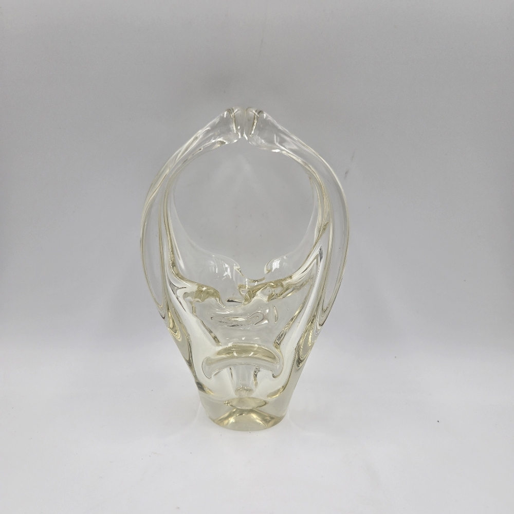 Elegant Handblown Glass Vase
